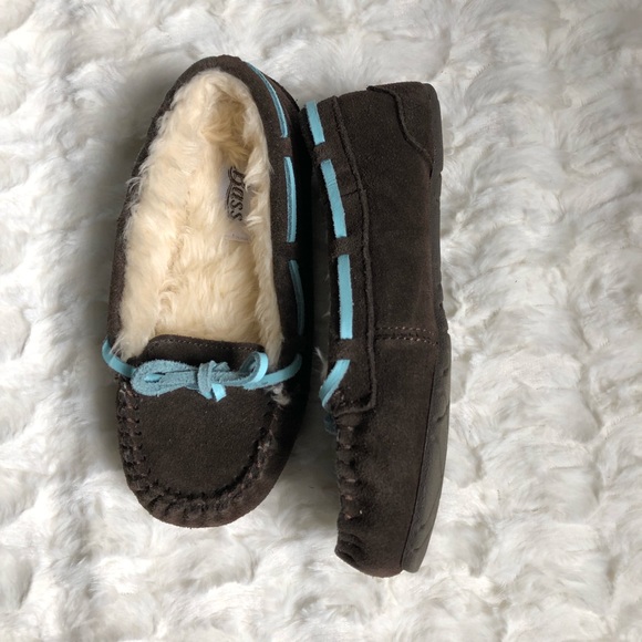 Bass Other - Girls Brown Bass Moccasins🎊Host Pick🎊
